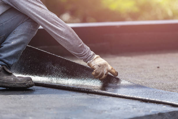 Professional Exterior Waterproofing technician working in Fowlerton, IN